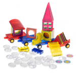 Magnetické 3D bloky 72ks.